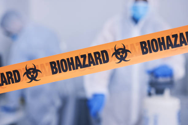 Professional Trauma Scene Cleanup technician working in Sanborn, NY